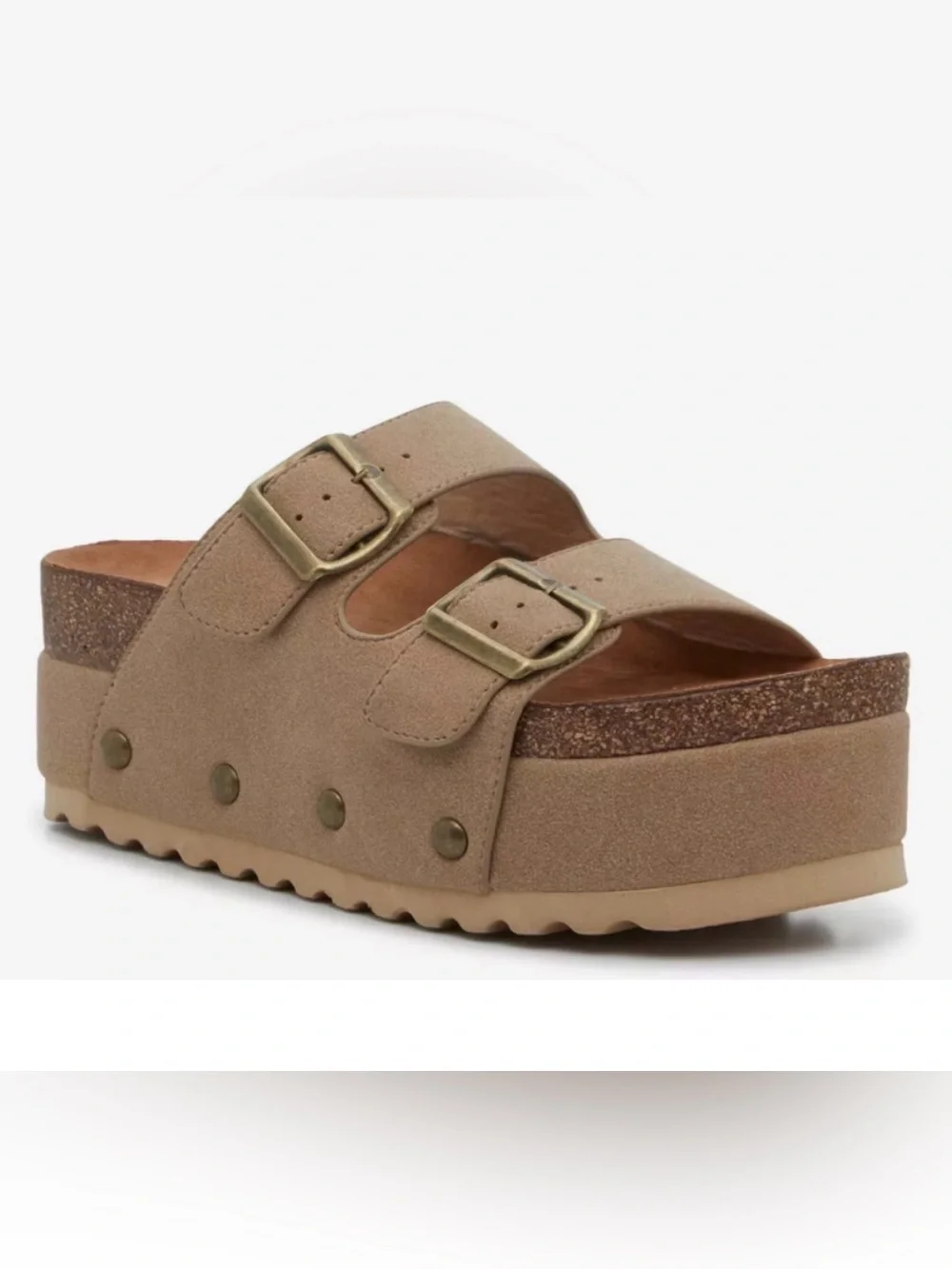Dirty Laundry Pueblo Platform Sandal